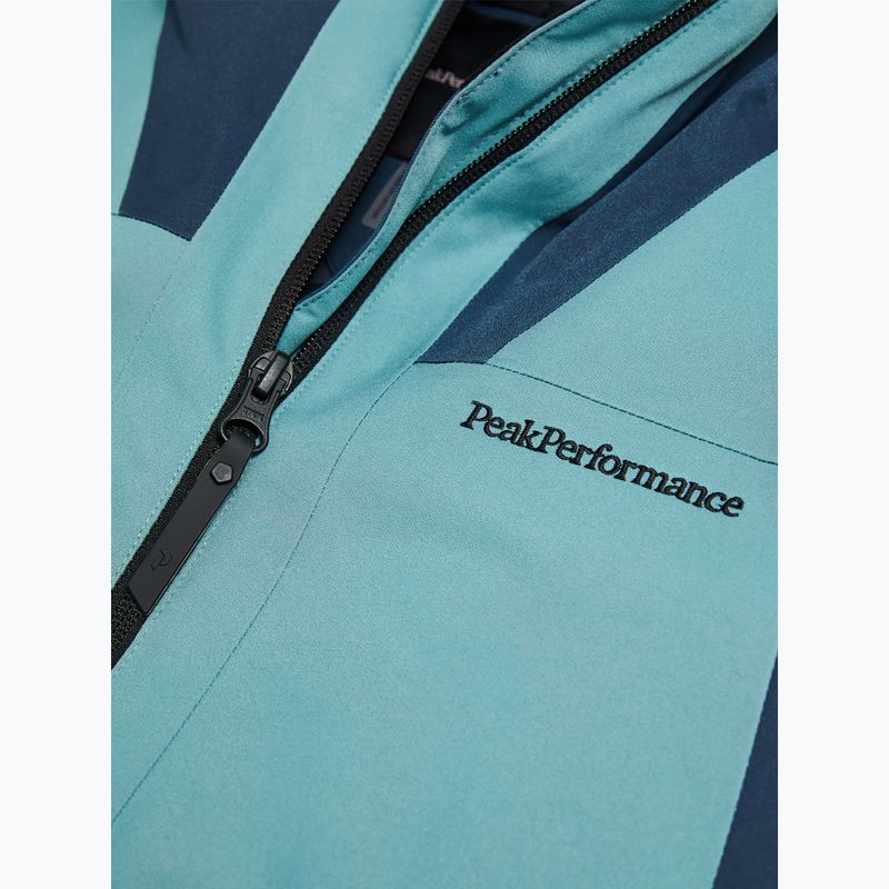 Moteriška slidinėjimo striukė Peak Performance Rider Tech Insulated Jacket mountain lake/deluded vision 4
