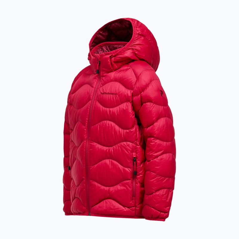 Vaikiška pūsta striukė Peak Performance Helium Down Hood Jacket Tech Burgundy/Vertical Zenith 3