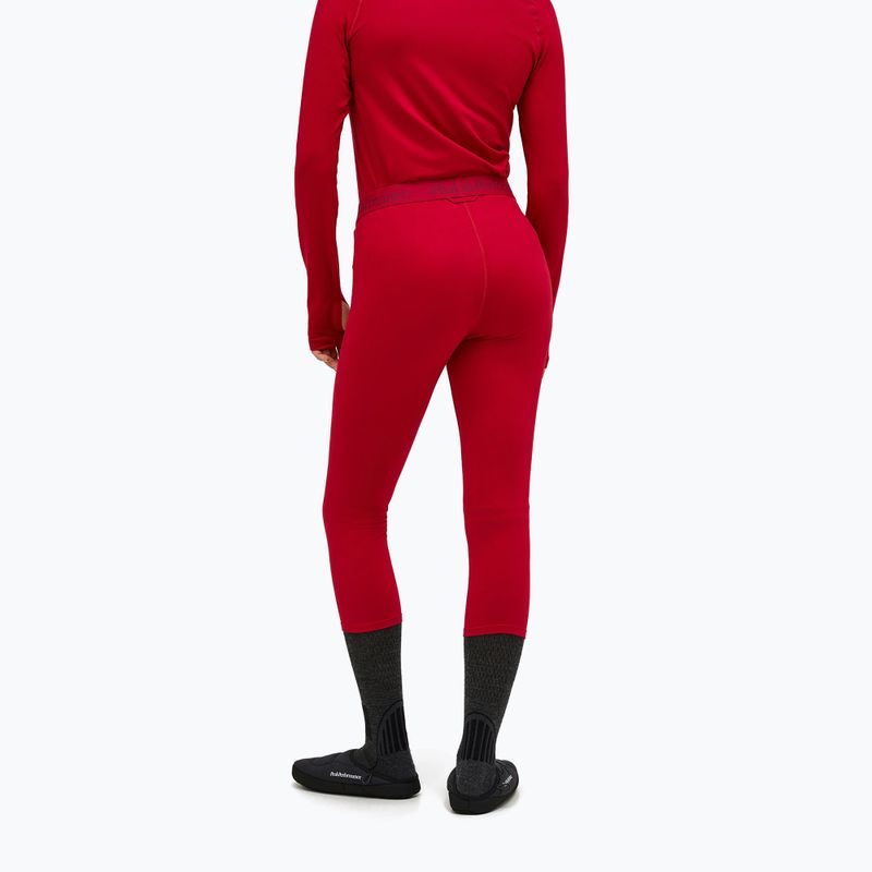 Moteriškos termoaktyvios tamprės Peak Performance Spirit Short John tech burgundiškos spalvos 2