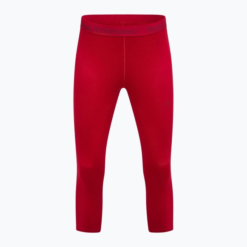 Moteriškos termoaktyvios tamprės Peak Performance Spirit Short John tech burgundiškos spalvos 3