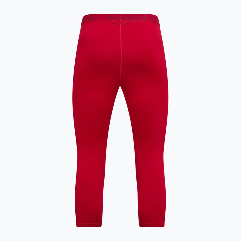 Moteriškos termoaktyvios tamprės Peak Performance Spirit Short John tech burgundiškos spalvos 4