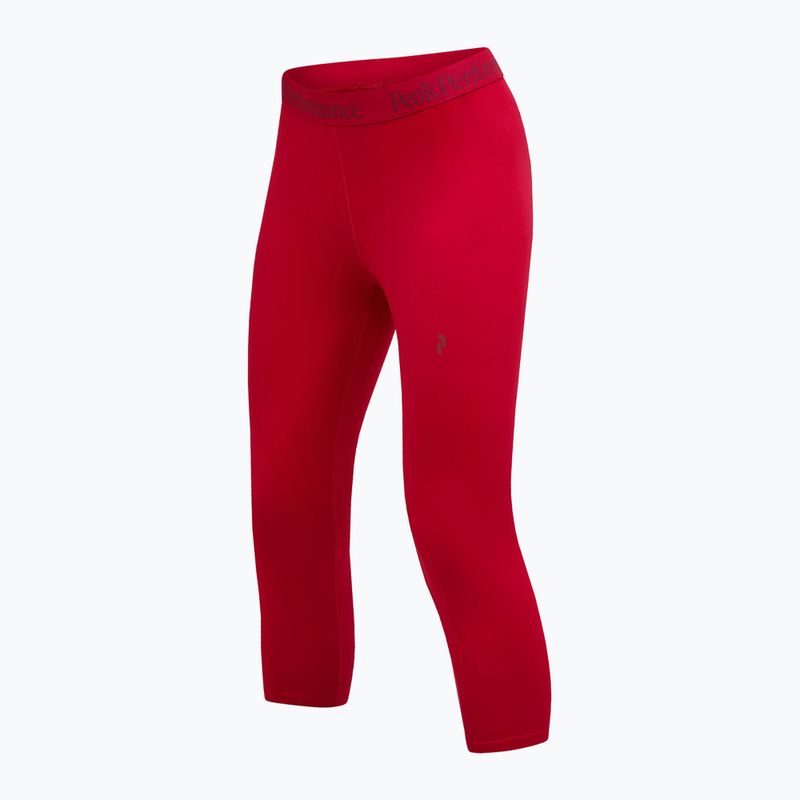 Moteriškos termoaktyvios tamprės Peak Performance Spirit Short John tech burgundiškos spalvos 5