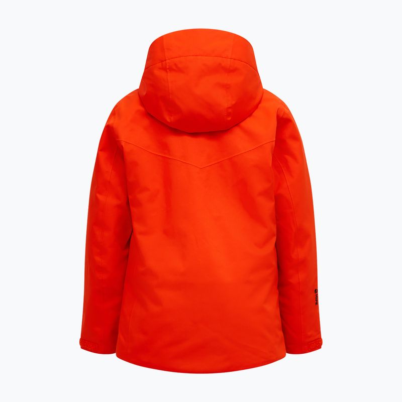 Vaikiška slidinėjimo striukė Peak Performance JR Maroon Insulated solar burst 2