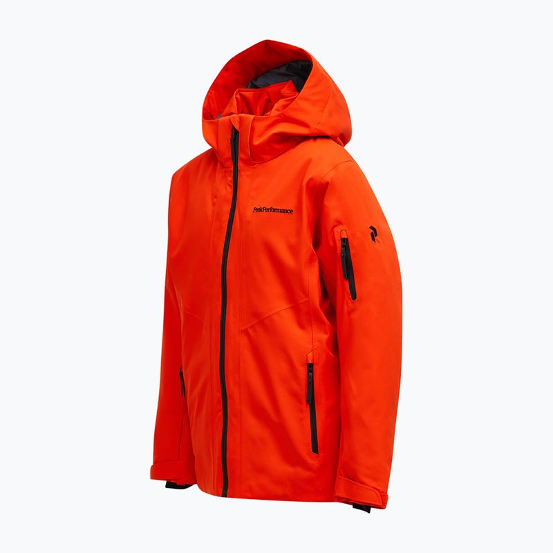 Vaikiška slidinėjimo striukė Peak Performance JR Maroon Insulated solar burst 3