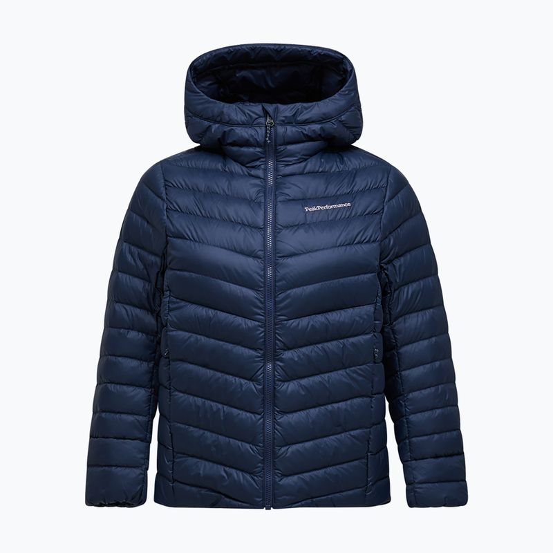 Moteriška pūsta striukė Peak Performance Frost Down Hood Jacket blue shadow
