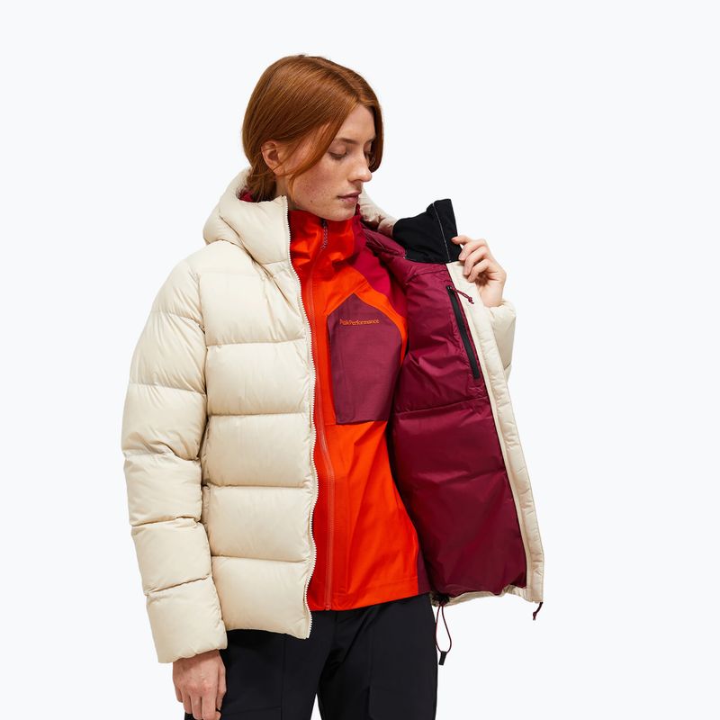 Moteriška pūsta striukė Peak Performance Frost Down Puffer Jacket Sand Fog 3