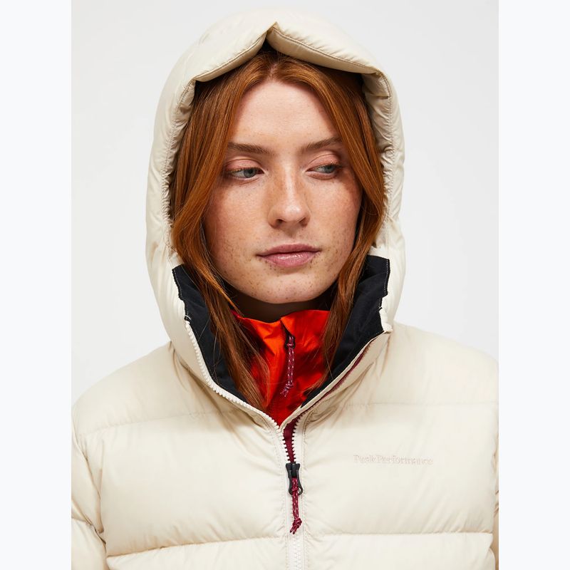 Moteriška pūsta striukė Peak Performance Frost Down Puffer Jacket Sand Fog 4