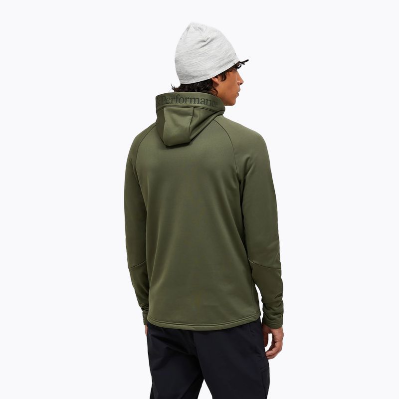 Vyriškas džemperis Peak Performance Rider Essentials Zip Hood pine needle/pine needle 3