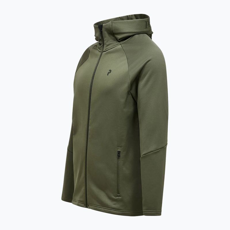 Vyriškas džemperis Peak Performance Rider Essentials Zip Hood pine needle/pine needle 7