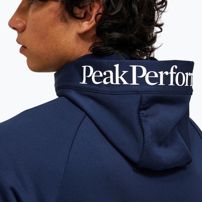Vyriškas džemperis Peak Performance Rider Essentials Zip Hood blue shadow/blue shadow 5