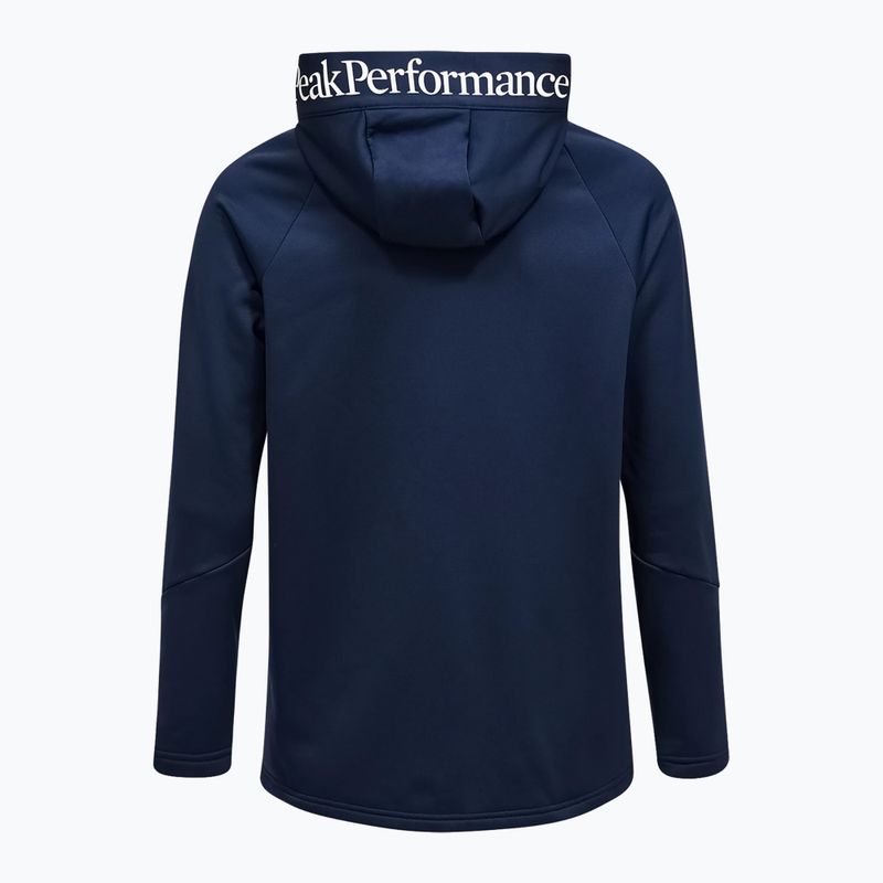 Vyriškas džemperis Peak Performance Rider Essentials Zip Hood blue shadow/blue shadow 7