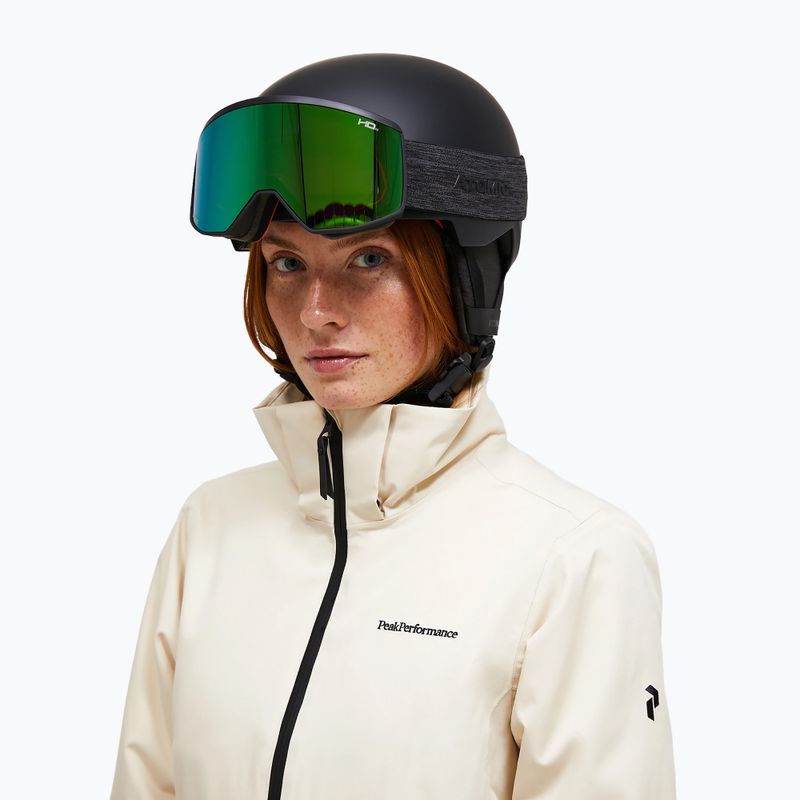 Moteriška slidinėjimo striukė Peak Performance Anima Insulated sand fog 6