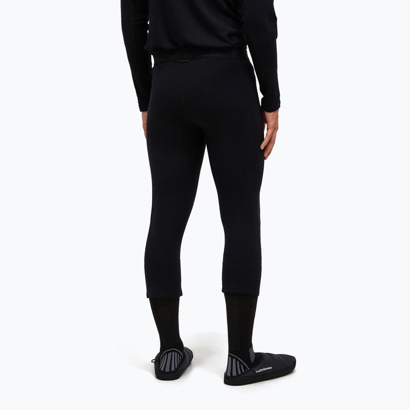 Vyriškos termoaktyvios kelnės Peak Performance Magic 3/4 Johns Long Wool-Blend Baselayer black/black 2
