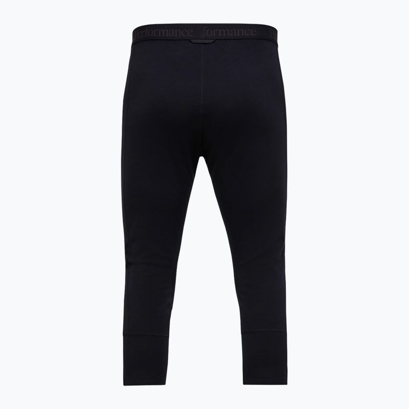 Vyriškos termoaktyvios kelnės Peak Performance Magic 3/4 Johns Long Wool-Blend Baselayer black/black 4