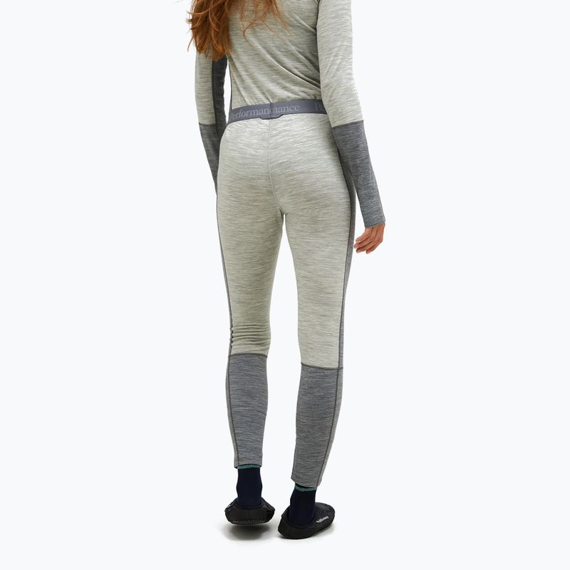 Moteriškos termoaktyvios kelnės Peak Performance Peak Performance Magic 7/8 Long Johns Wool-Blend Baselayer medium grey melange/melange grey 2