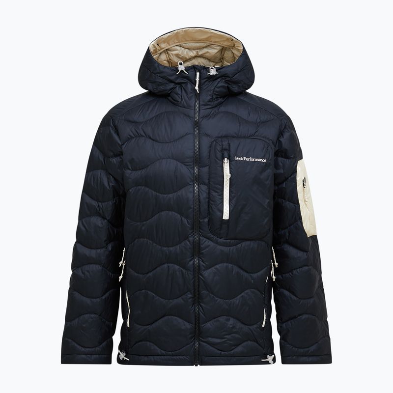 Vyriška pūsta striukė Peak Performance Helium Utility Down Hood black/sand fog