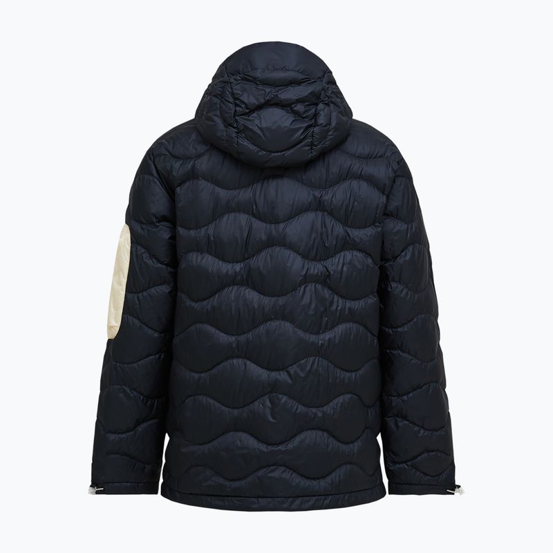 Vyriška pūsta striukė Peak Performance Helium Utility Down Hood black/sand fog 2