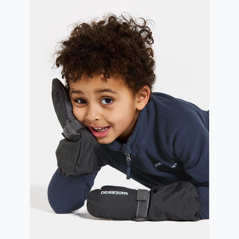 Vaikiškos slidinėjimo pirštinės Didriksons Biggles Mittens black 2