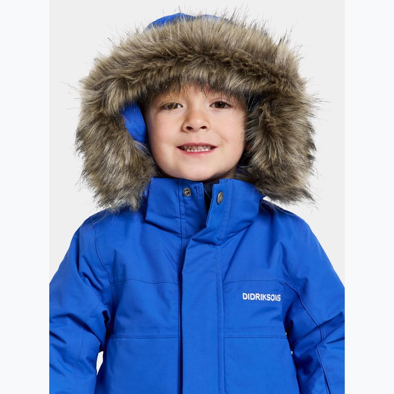 Vaikiška žieminė striukė Didriksons Bjärven Parka caribbean blue 5