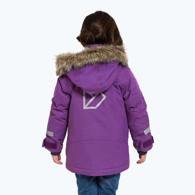 Vaikiška žieminė striukė Didriksons Bjärven Parka royal purple 2