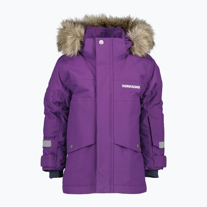 Vaikiška žieminė striukė Didriksons Bjärven Parka royal purple 9