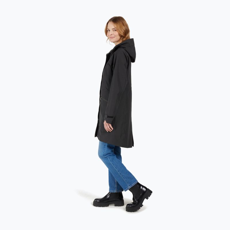 Moteriškas lietaus paltas Didriksons Ilma 8 Parka black 4