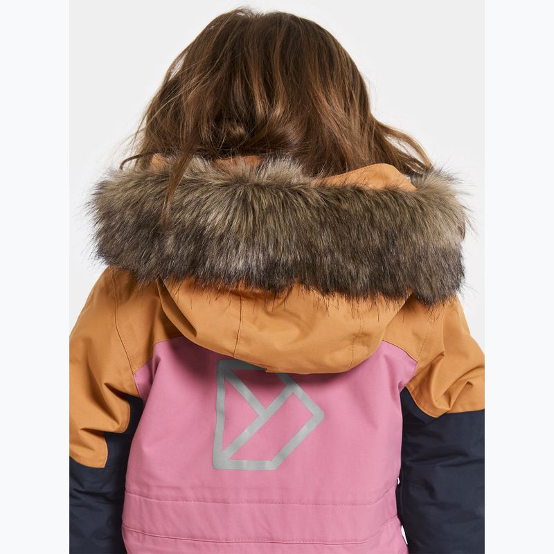 Vaikiškas slidinėjimo kombinezonas Didriksons Bjärven Cover heather pink 6