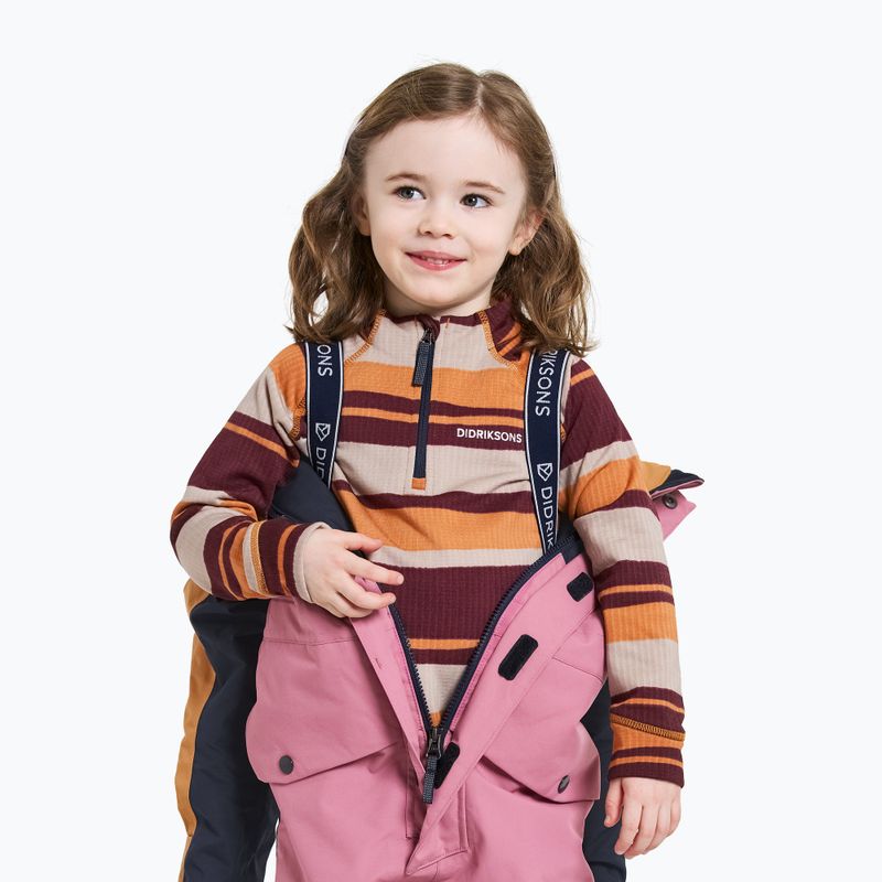 Vaikiškas slidinėjimo kombinezonas Didriksons Bjärven Cover heather pink 7