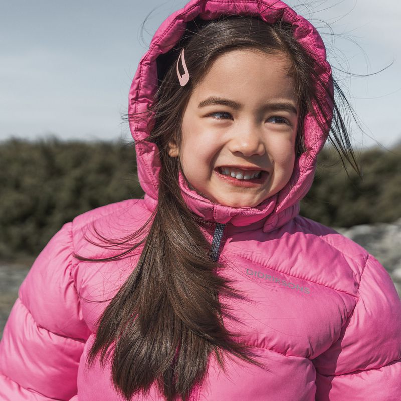 Vaikiška striukė Didriksons Roxen sweet pink 16