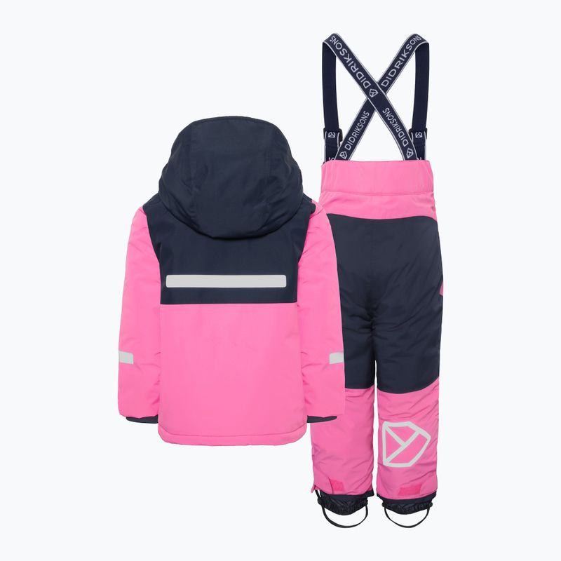 Vaikiškas slidinėjimo komplektas Didriksons Skare sweet pink 14