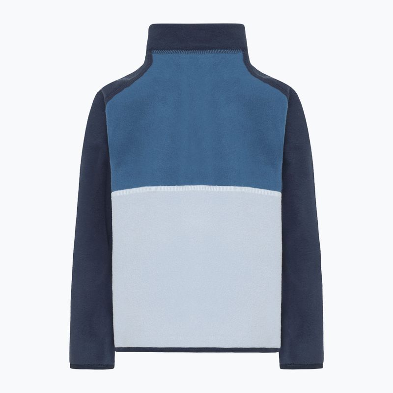 Vaikiškas fliso džemperis Didriksons Monte Half Button cloud blue 8