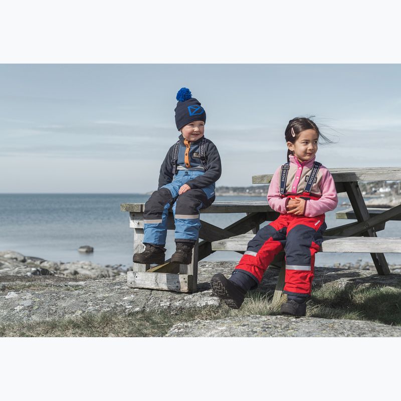 Vaikiškas fliso džemperis Didriksons Monte Half Button cloud blue 10