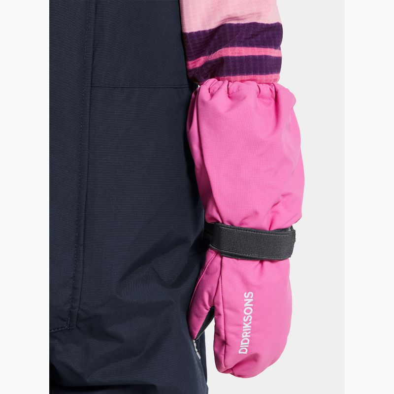 Vaikiškos slidinėjimo pirštinės Didriksons Biggles Mittens sweet pink 3