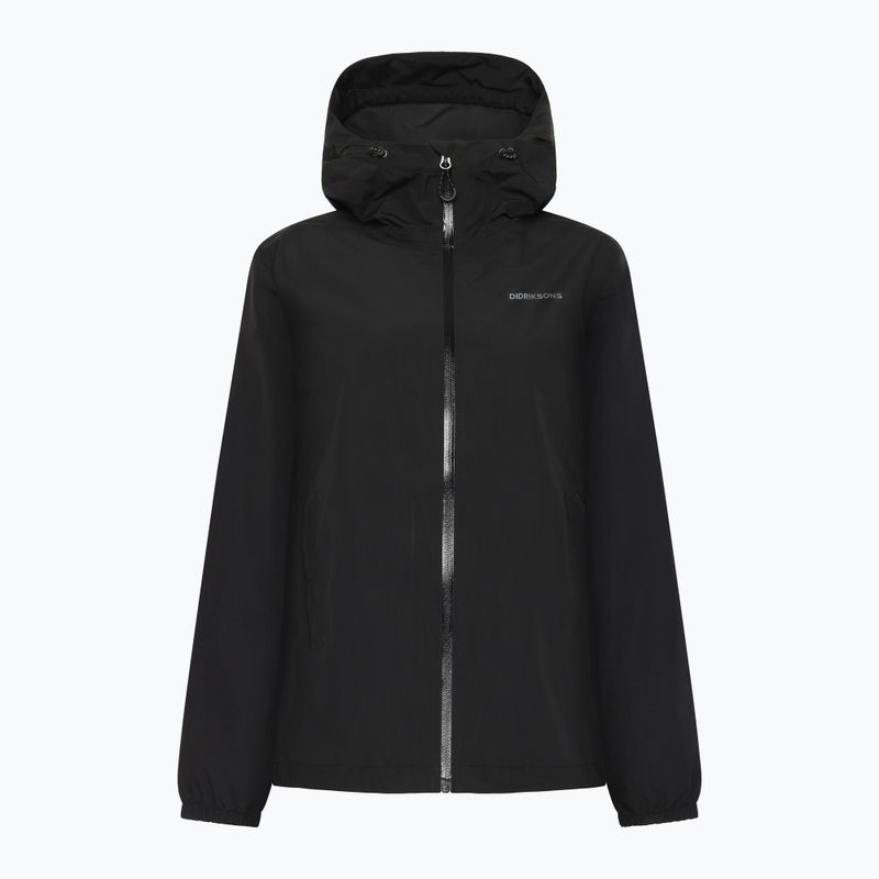 Moteriškas lietaus paltas Didriksons Varja 2 black 4