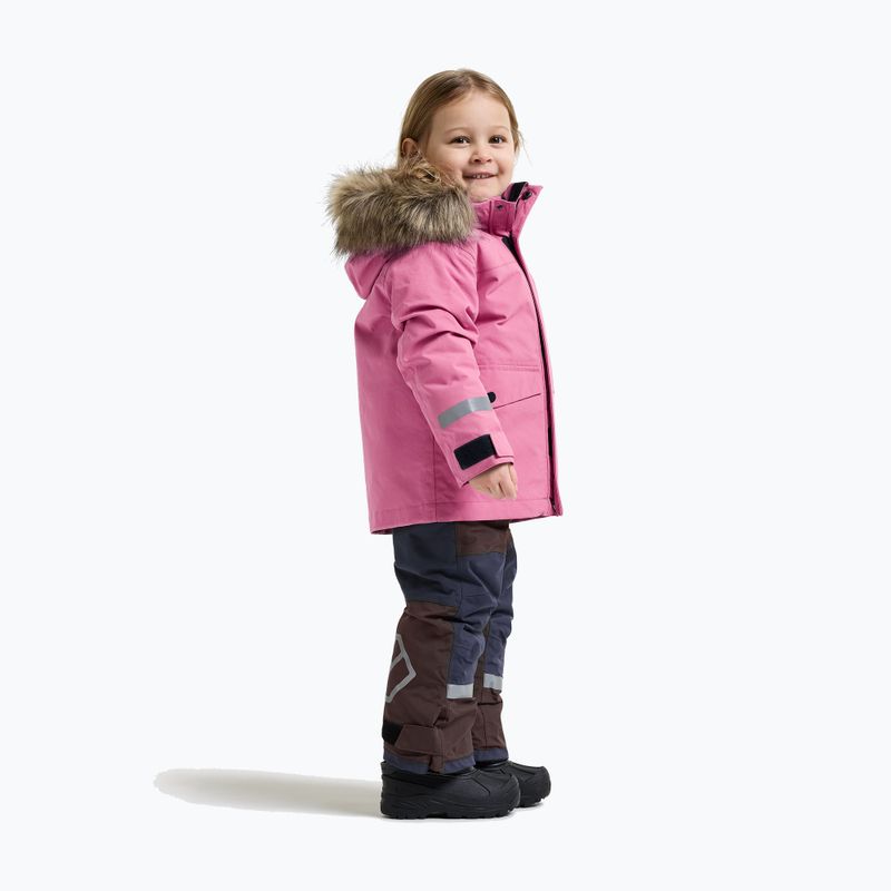 Vaikiška žieminė striukė Didriksons Bjärven 5 Parka heather pink 5
