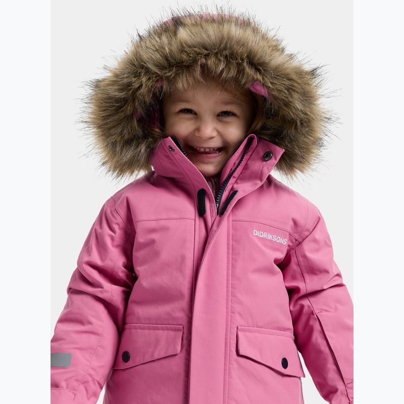 Vaikiška žieminė striukė Didriksons Bjärven 5 Parka heather pink 6
