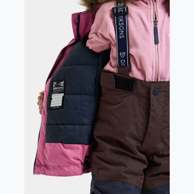 Vaikiška žieminė striukė Didriksons Bjärven 5 Parka heather pink 8