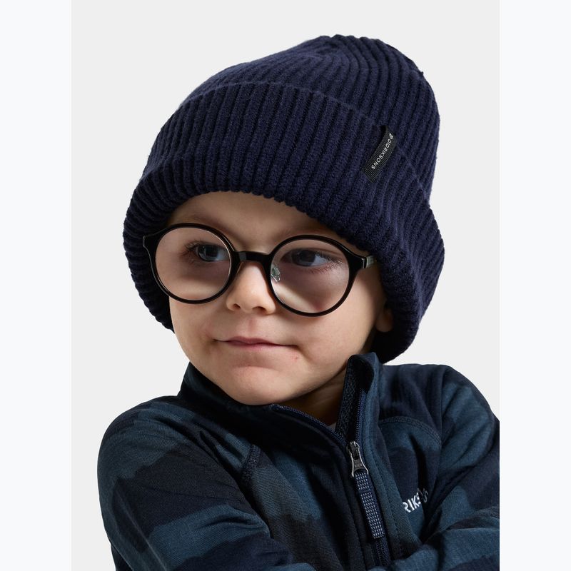 Vaikiška žieminė kepurė Didriksons Buz Beanie navy 2