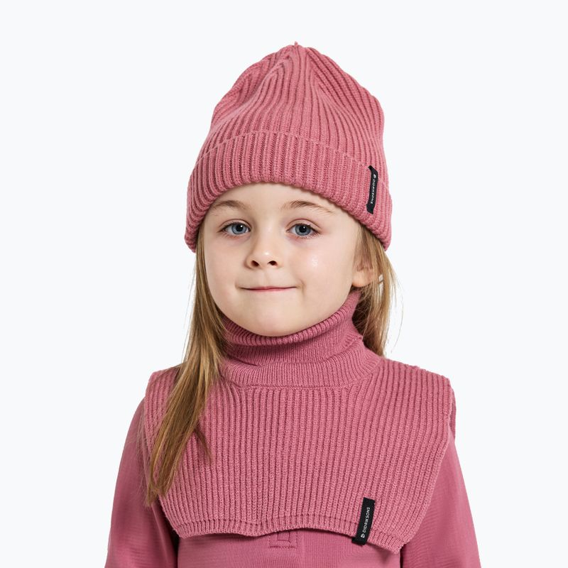 Vaikiška kaklaskarė Didriksons Delfinen 3 heather pink 2