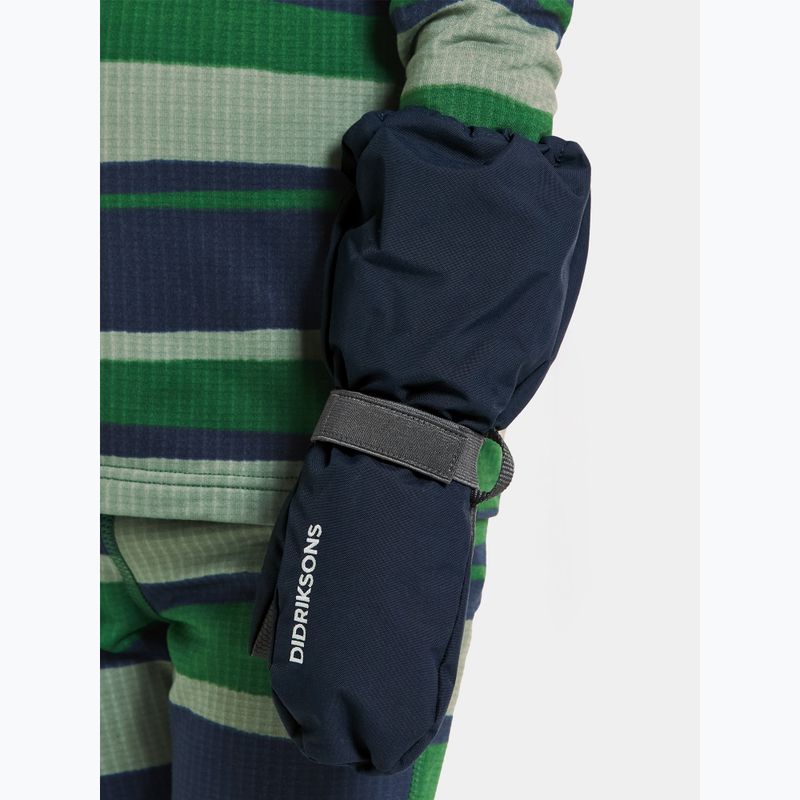 Vaikiškos slidinėjimo pirštinės Didriksons Biggles Mitten 8 navy 4