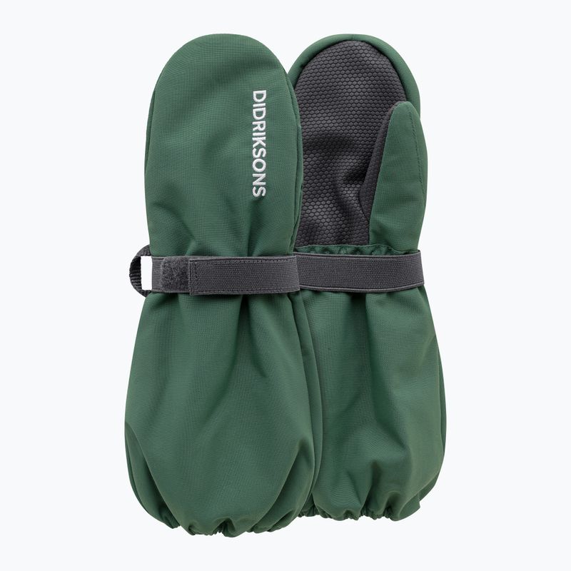 Vaikiškos slidinėjimo pirštinės Didriksons Biggles Mitten 8 dark moss