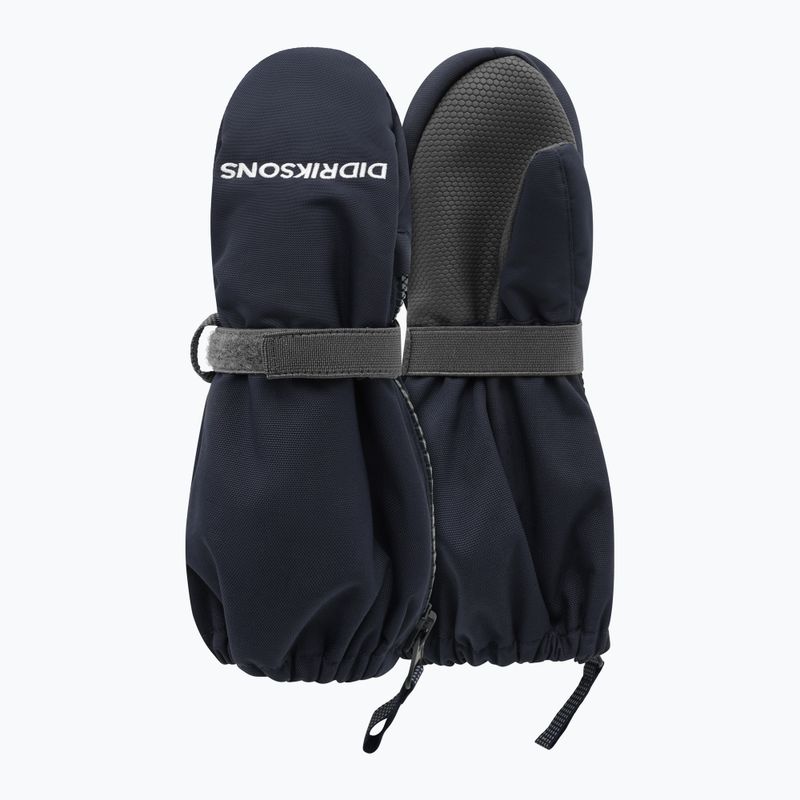 Vaikiškos slidinėjimo pirštinės Didriksons Biggles Zip Mitten 9 navy