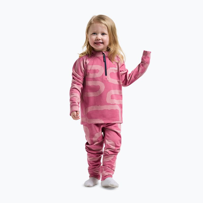 Vaikiškas komplektas Didriksons Jadis Pr 5 path heather pink 3