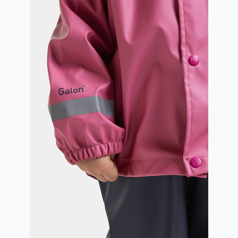 Vaikiškas lietaus komplektas Didriksons Slaskeman 4 heather pink 9