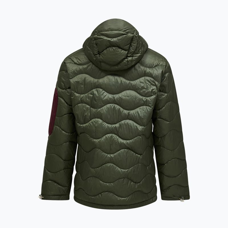 Vyriška pūsta striukė Peak Performance Helium Utility Down Hood Pine Needle/Mosswood 7
