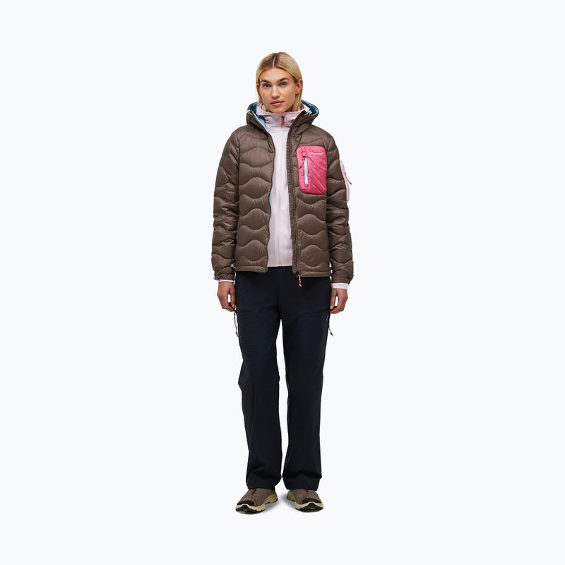 Moteriška pūsta striukė Peak Performance Helium Utility Down terrain tan/mountain blush 2