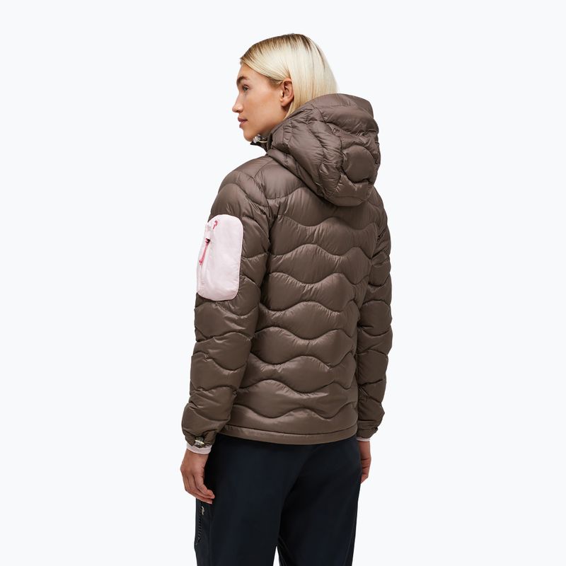 Moteriška pūsta striukė Peak Performance Helium Utility Down terrain tan/mountain blush 3