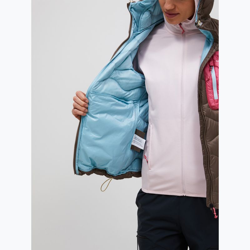 Moteriška pūsta striukė Peak Performance Helium Utility Down terrain tan/mountain blush 5