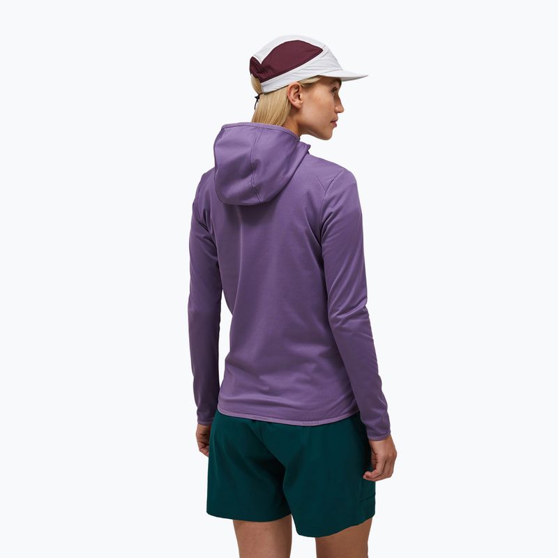 Moteriškas žygio džemperis Peak Performance Light Zip Hood montana grape 3