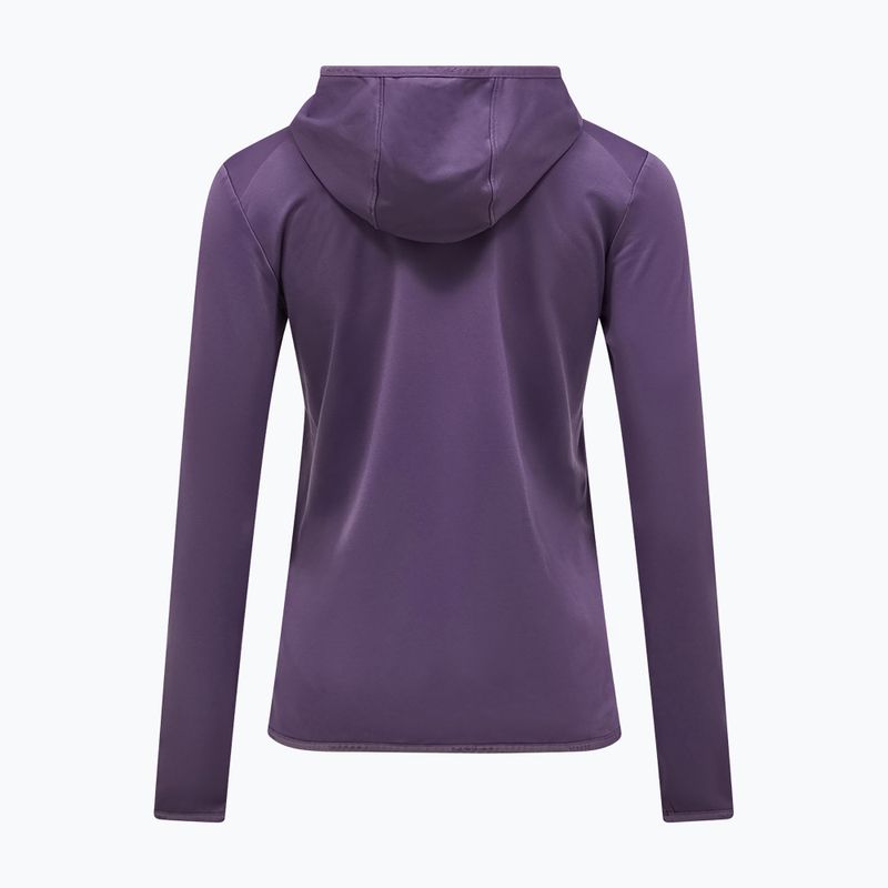 Moteriškas žygio džemperis Peak Performance Light Zip Hood montana grape 6